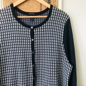 [Lands' End] 100% Soft Supima Cotton Cardigan